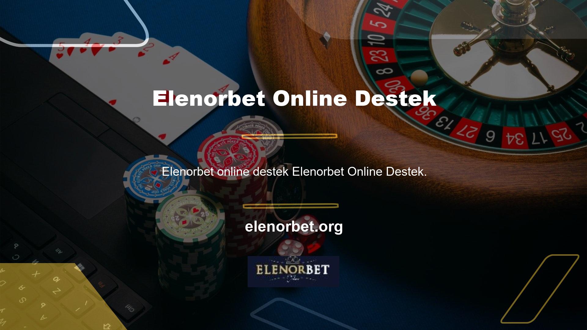 Elenorbet Online Destek Hattı, bu desteği sağlamak ve üyelerin herhangi bir zamanda bahis platformuna erişmelerine izin vermek için tasarlanmıştır